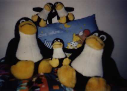 Tux in Gesellschaft